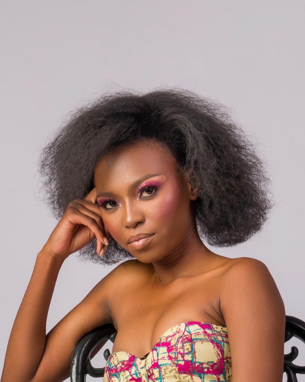Editorial beauty portrait — Blaque Season Luxe