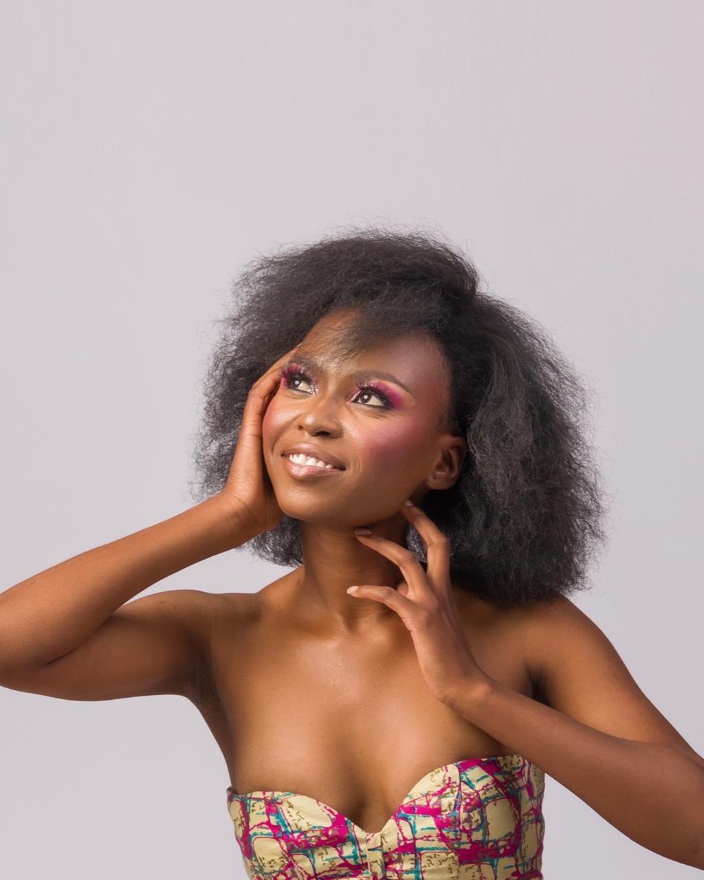 Editorial pink eye makeup — Blaque Season Luxe